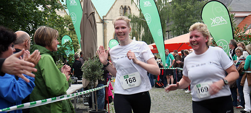 AOK-Firmenlauf mit schwungvoller Premiere