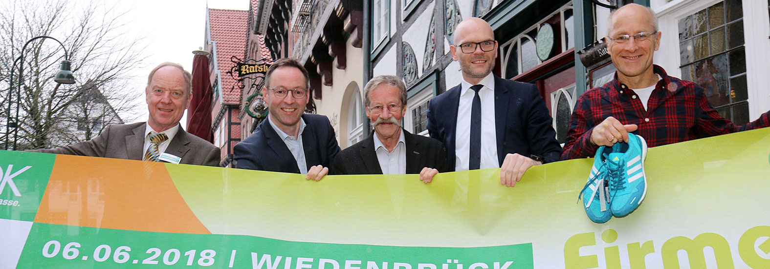 Werbung für den 7. AOK-Firmenlauf CITYLOOP gestartet